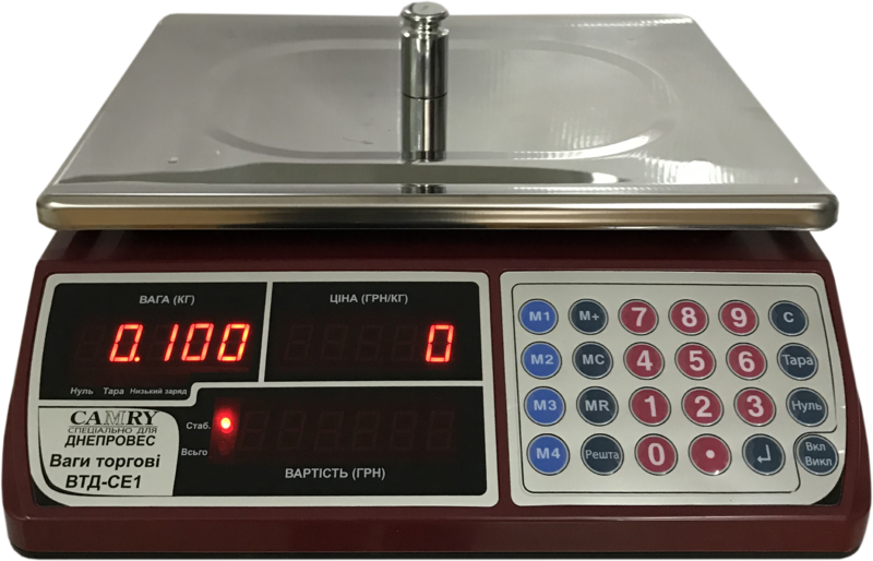 Весы торговые Днепровес ВТД СЕ1