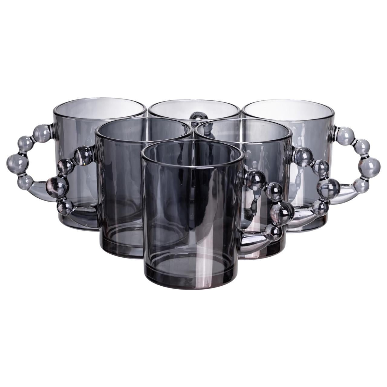 Набор стаканов 6 шт. по 350 мл Серый (HP-19-ZD-3)