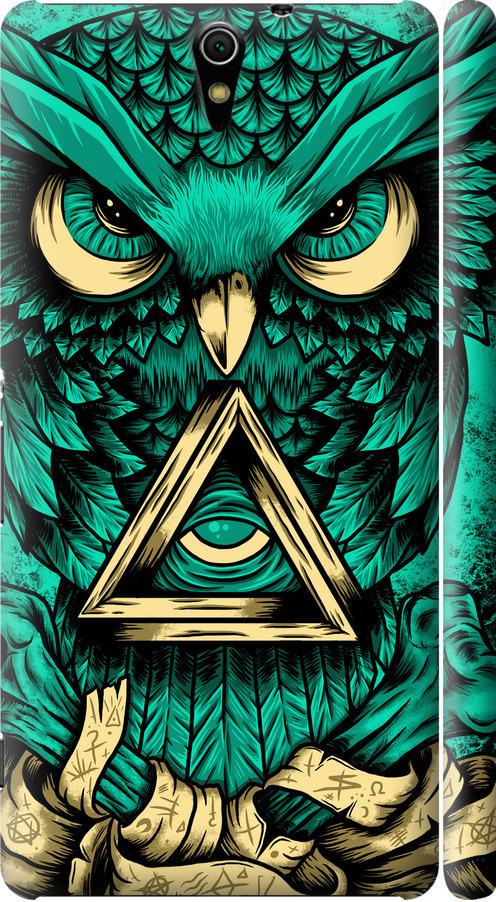 Чехол на Sony Xperia C5 Ultra Dual E5533 Сова Арт-тату (3971c-506-42517)