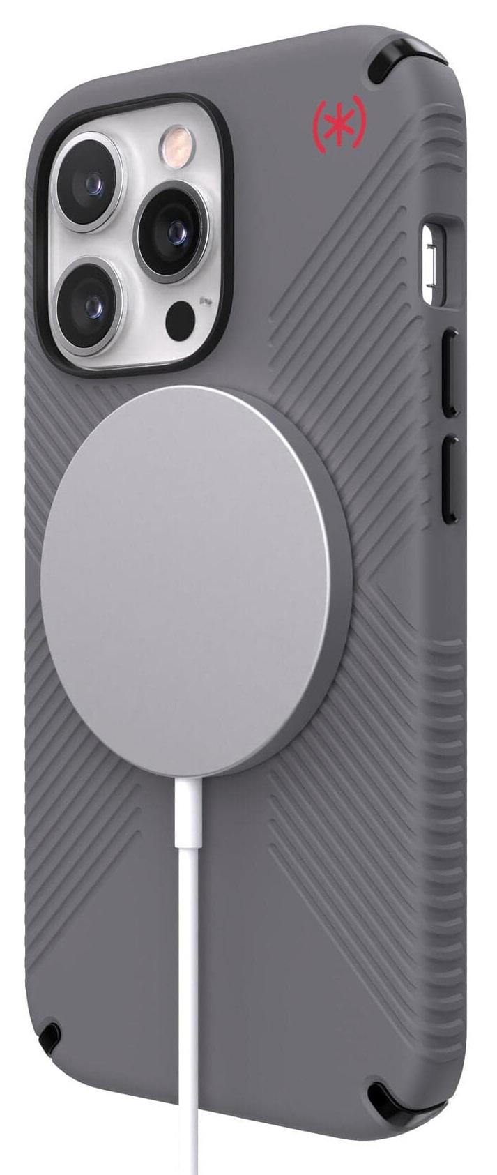 Чехол противоударный с антимикробным покрытием Speck Presidio2 Grip MagSafe 141726-9133 для Apple Iphone 13 Pro 6,1" Grey (11773986)