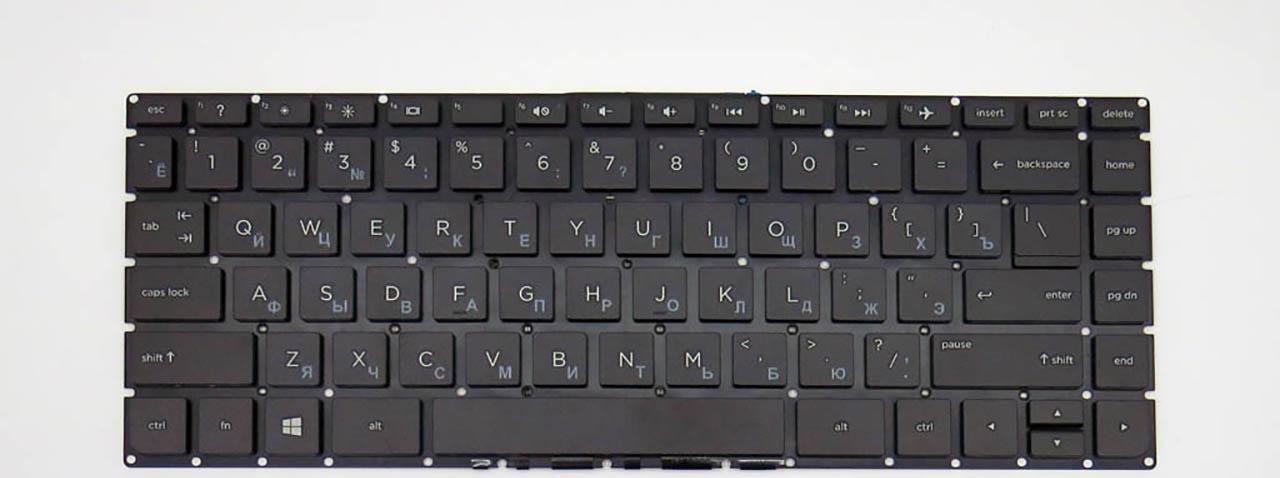 Клавиатура для ноутбука HP Pavilion 14-AJ/14-G/14-Q матовая (807169-251)