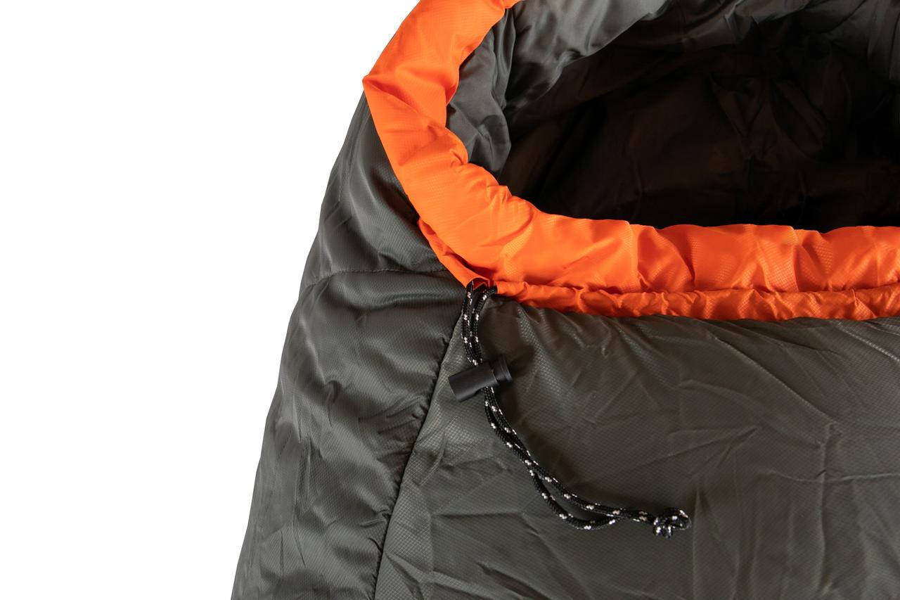 Спальный мешок Tramp Arctic Regular кокон левый 200х80-50 см Orange/Grey (UTRS-048R-L) - фото 5