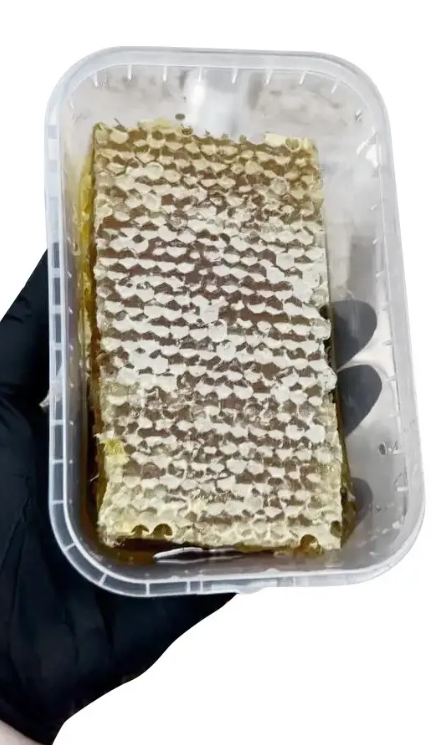 Мед в сотах урожай 2024 г 300 г