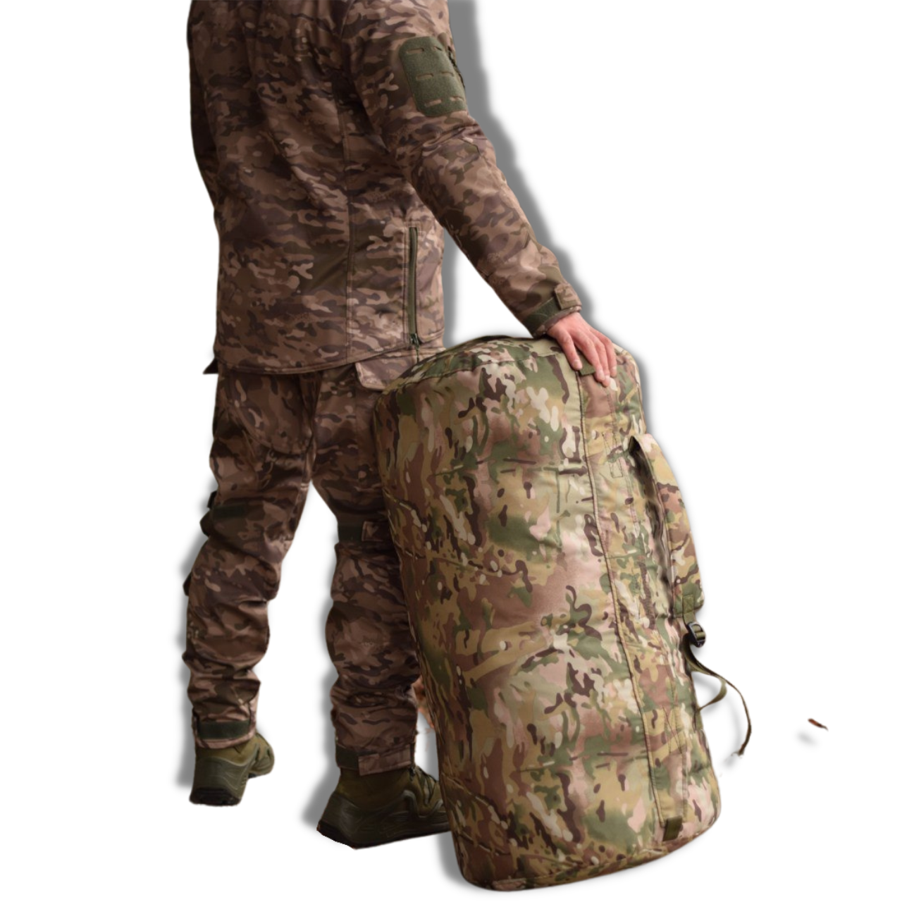 Баул военный 120 л Мультикам (00045) - фото 2 Баул военный 120 л Мультикам (00045) - фото 2