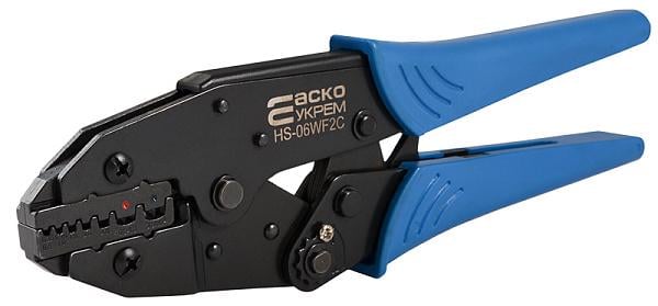 Обжимной инструмент АСКО-УКРЕМ HS-06WF2С 0,25-6 мм2 для наконечников/гильз (A0170010007)