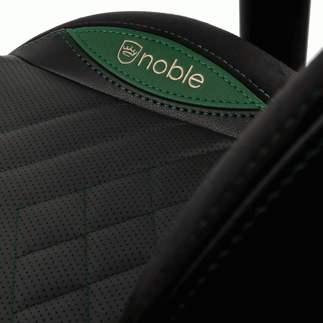 Крісло для геймерів Noblechairs Epic Black/Green (10307392) - фото 5