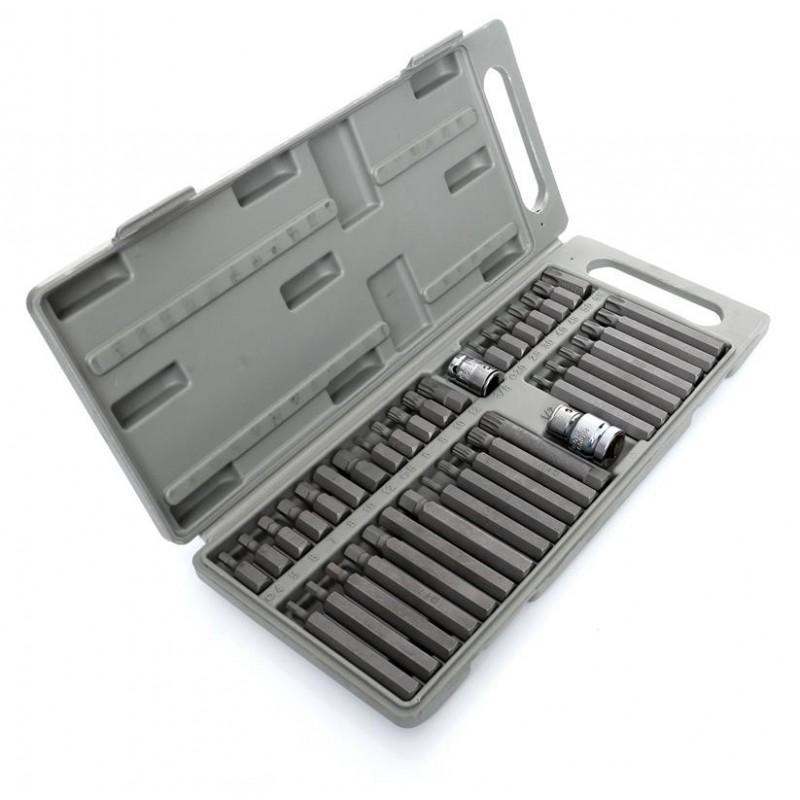 Набор бит Kraft&Dele HEX/TORX/SPLINE 40 шт. (KD10219) - фото 2 Набор бит Kraft&Dele HEX/TORX/SPLINE 40 шт. (KD10219) - фото 2
