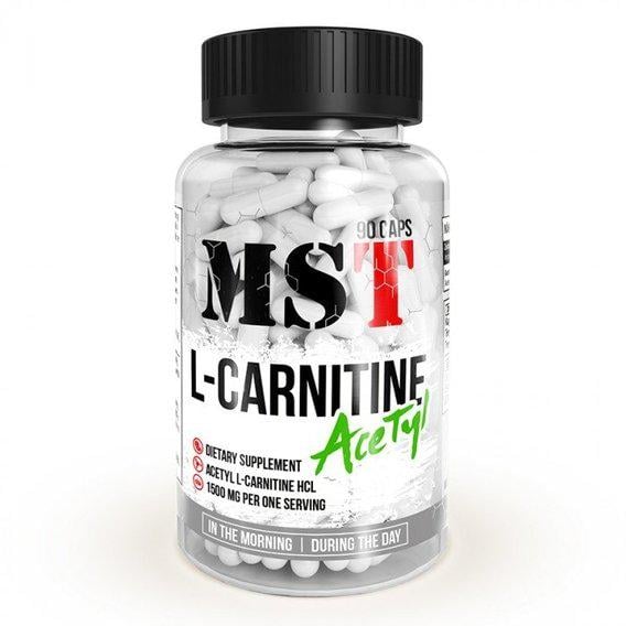 Жиросжигатель для спорта MST Nutrition L-Carnitine Acetyl 90 капс. (000007705)