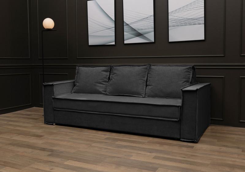 Диван Corners Лофт 150х190x100 см Черный (015035-023-150)