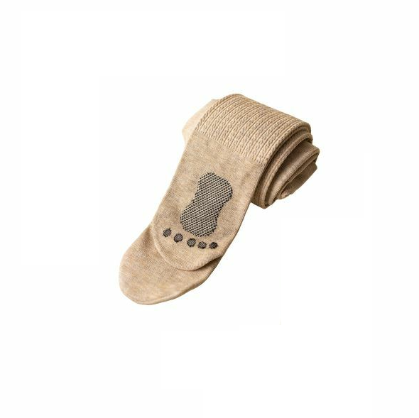 Набір колготок дитячих C00403-5 еластичні з флісовим утеплення та антиковзку підошву 2 пари 2ХL Бежовий Набір колготок дитячих C00403-5 еластичні з флісовим утеплення та антиковзку підошву 2 пари 2ХL Бежовий