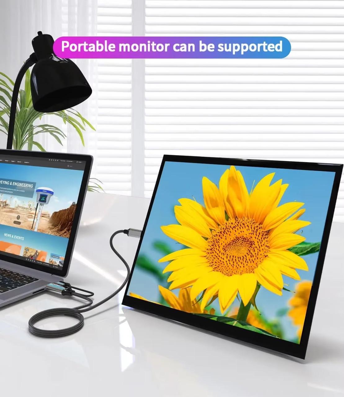 Кабель HDMI-USB-C 4K60 Hz без драйверов 2 м (000048416) - фото 5 Кабель HDMI-USB-C 4K60 Hz без драйверов 2 м (000048416) - фото 5