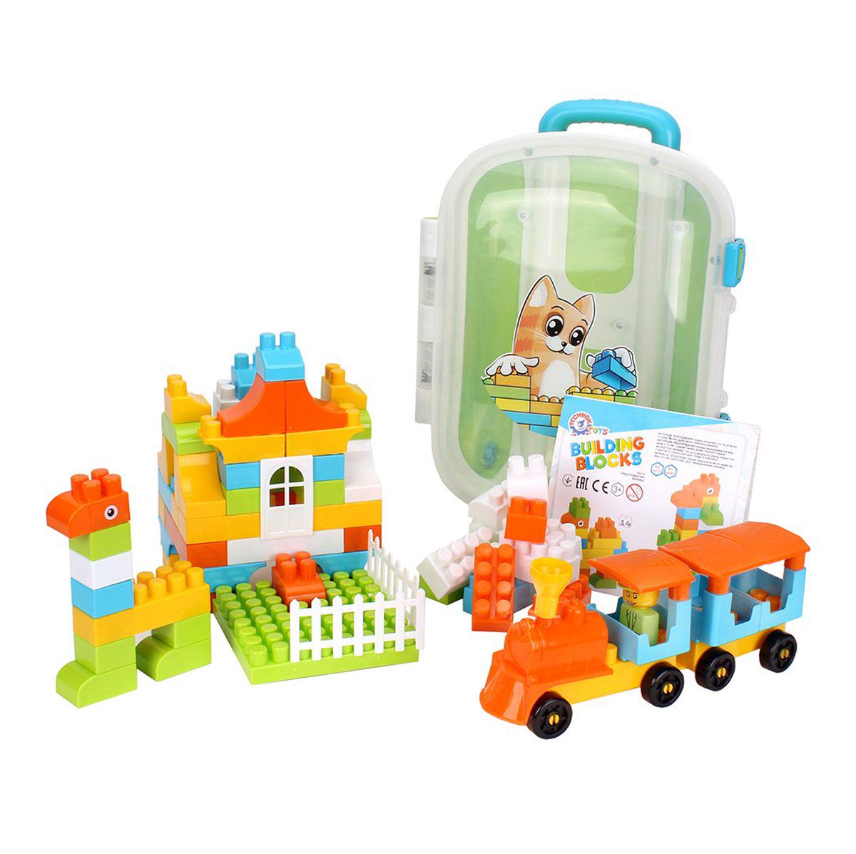 Конструктор пластиковий ТехноК 90 дет. (150599)