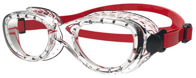 Очки для плавания детские Speedo FUTURA CLASSIC JU OSFM Красный/Прозрачный (38100706)