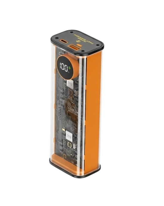 Повербанк Kayfovo TR-11 20000 mAh 22.5W быстрая зарядка с фонариком Оранжевый (28934) Повербанк Kayfovo TR-11 20000 mAh 22.5W быстрая зарядка с фонариком Оранжевый (28934)