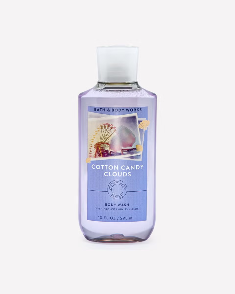 Гель парфюмированный для душа Bath & Body Works Cotton Candy Clouds 295 мл (1200198007556)