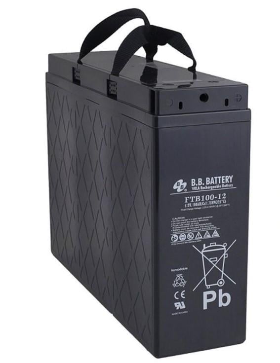 Аккумулятор для ИБП BB Battery FTB100-12/I2 AGM 12В 100 Ач (BBFTB1000TE) Аккумулятор для ИБП BB Battery FTB100-12/I2 AGM 12В 100 Ач (BBFTB1000TE)