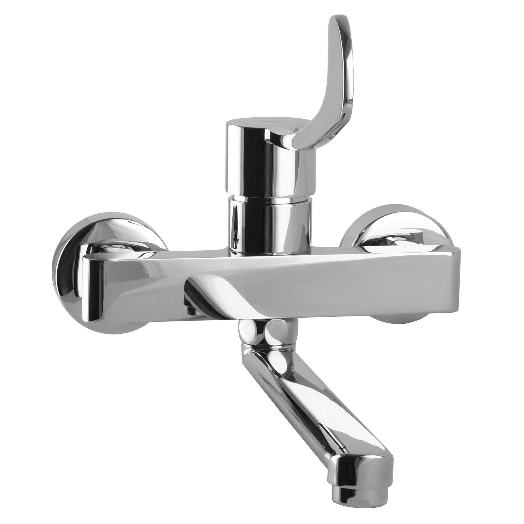 Смеситель для кухни со стены TPZ CLINIC Chrome (21459)