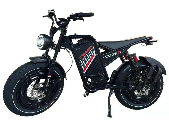 Электровелосипед Crosser E-CODE 20" 1000W 48V 20Ah Черный