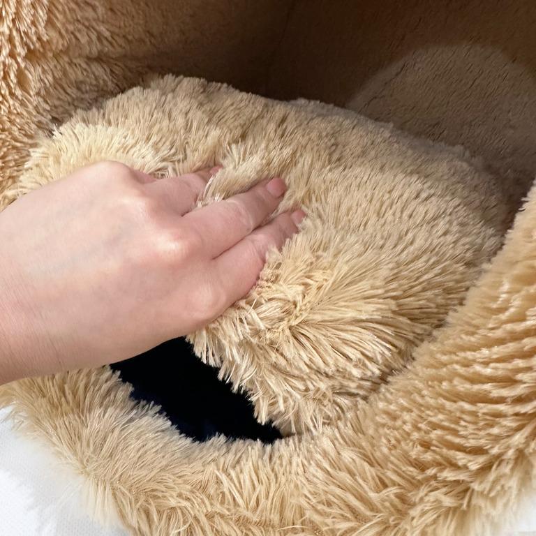 Будиночок для собак Amore mio Cane до 4 кг 42х42х45 см (ЕН-0040) - фото 3