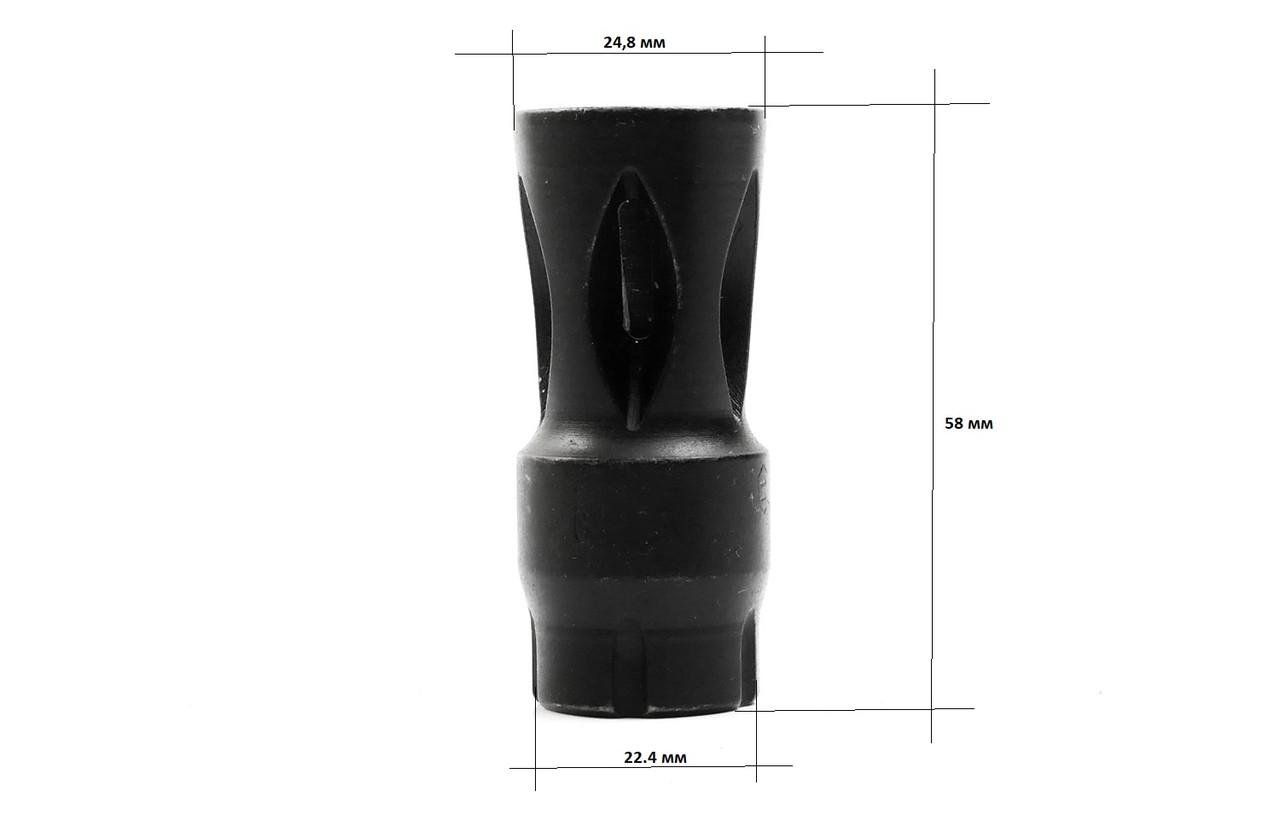 Щелевой пламегаситель ПКМ 58 мм (10213085) - фото 4 Щелевой пламегаситель ПКМ 58 мм (10213085) - фото 4