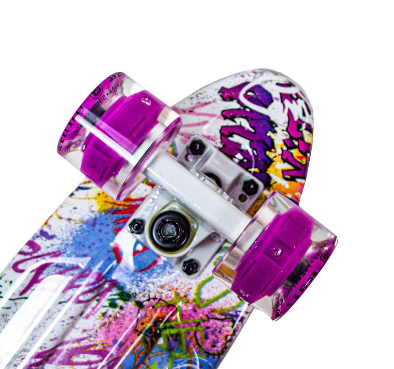 Пенніборд Fish Graffity світлові колеса (2172038266) - фото 2 Пенніборд Fish Graffity світлові колеса (2172038266) - фото 2