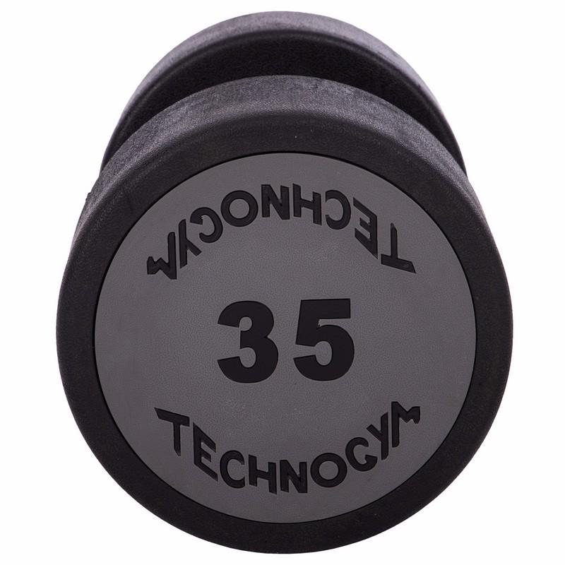 Гантель цельная профессиональная Zelart TECHNOGYM LN-1254-35 1 шт. 35 кг (DR002753) - фото 3