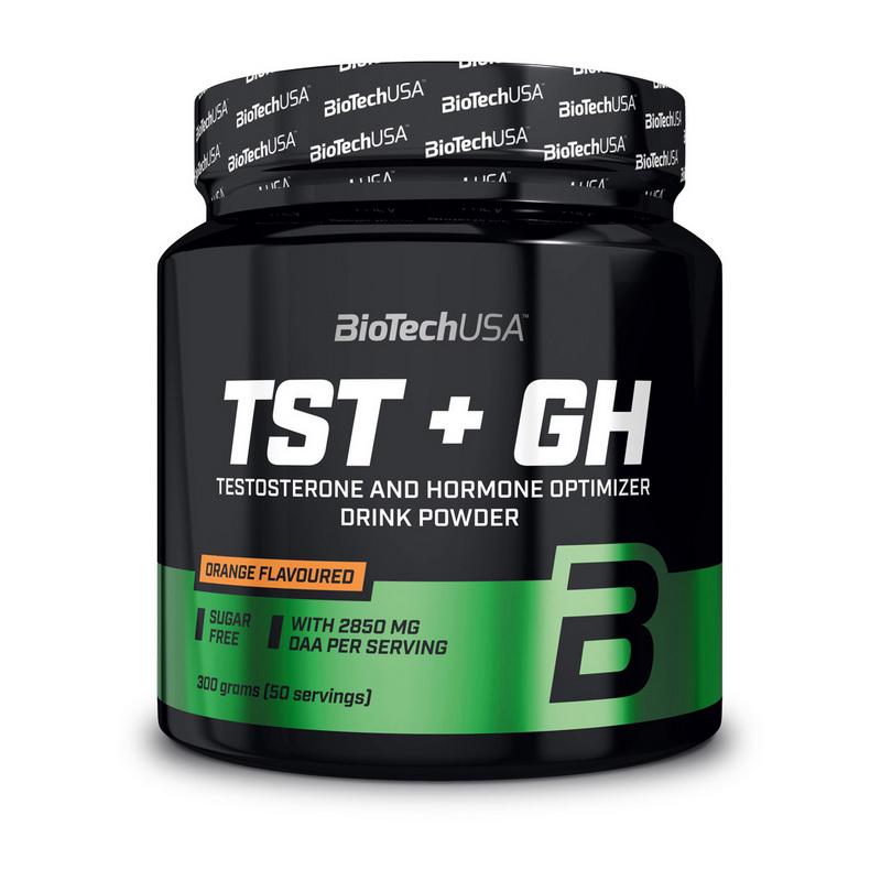 D-аспарагиновая кислота с цинком и B6 BioTech TST+GH 300 г Апельсин