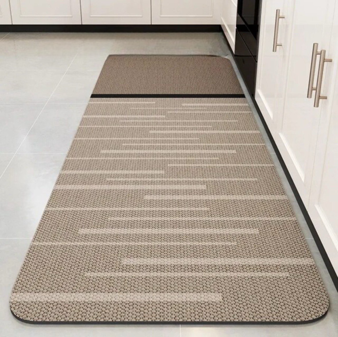 Коврик диатомитовый для кухни/ванной Ttexture Home 120х40 см Бежево-коричневый (KDkitchen120Texture Home005)