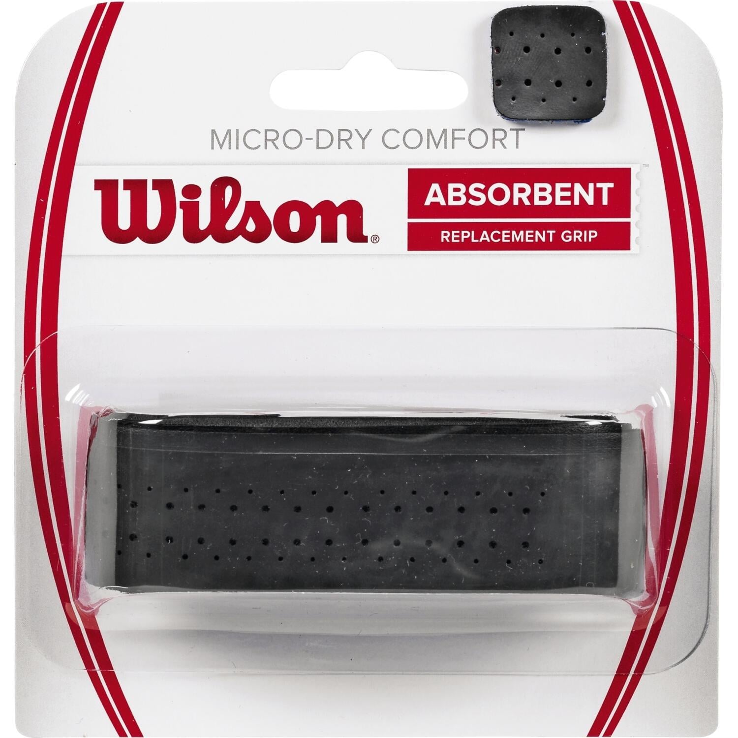 Обмотка для ракеток Wilson MICRO-DRY COMFORT Черный (WRZ4211bk)