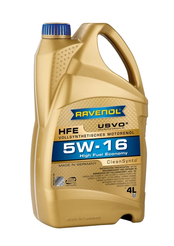 Моторна олива RAVENOL HFE 5W-16 синтетика 4 л (1111104-004) Моторна олива RAVENOL HFE 5W-16 синтетика 4 л (1111104-004)