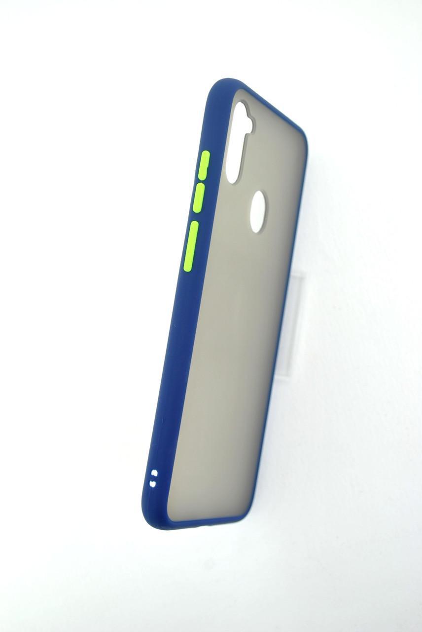 Чехол для телефона iPhone 12mini Silicone Gingle Matte dark blue/green