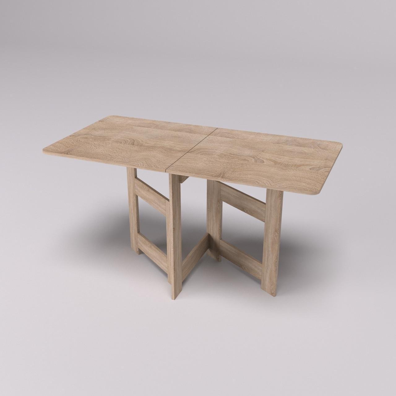 Стол книжка Kontinent 1400х700х750 мм Дуб Сонома (52546703) - фото 2 Стол книжка Kontinent 1400х700х750 мм Дуб Сонома (52546703) - фото 2