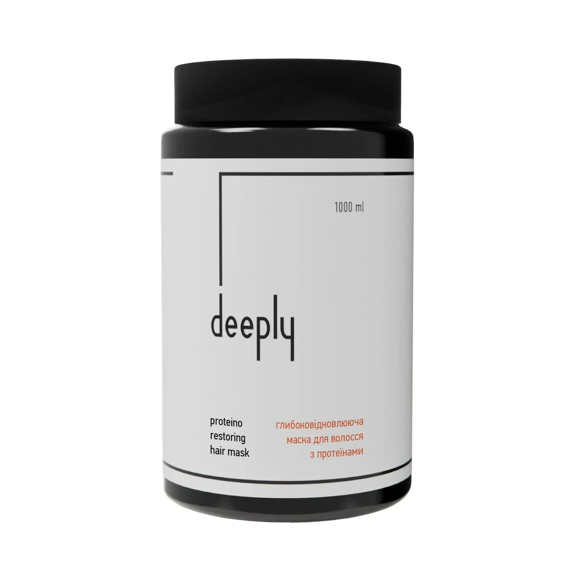 Маска для волос глубоковосстанавливающая с протеинами deeply Protein Restoring Hair Mask 1000 мл