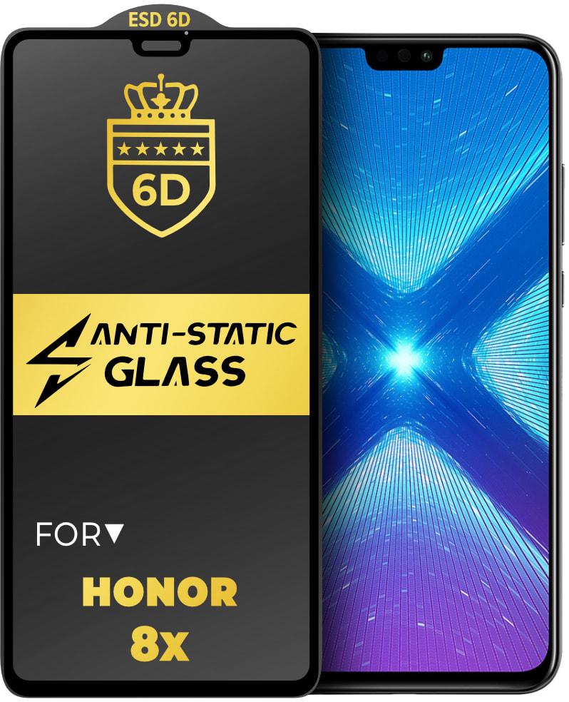 Стекло защитное 6D Anti-Static Honor 8X Glass Shield (34170) - фото 1