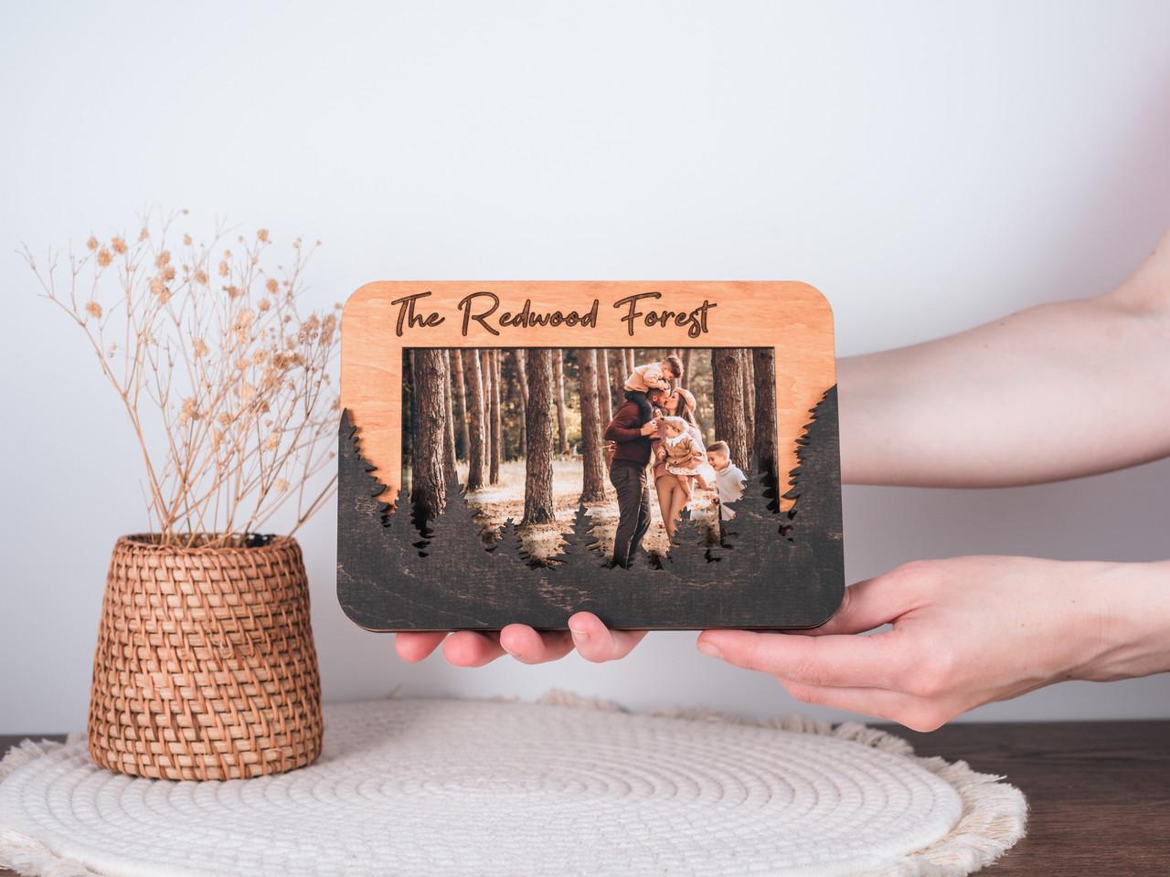 Фоторамка The Frame Depot Ліс персоналізована 10х15 см Бежевий (forest_4x6_horizontal-5) - фото 5 Фоторамка The Frame Depot Ліс персоналізована 10х15 см Бежевий (forest_4x6_horizontal-5) - фото 5