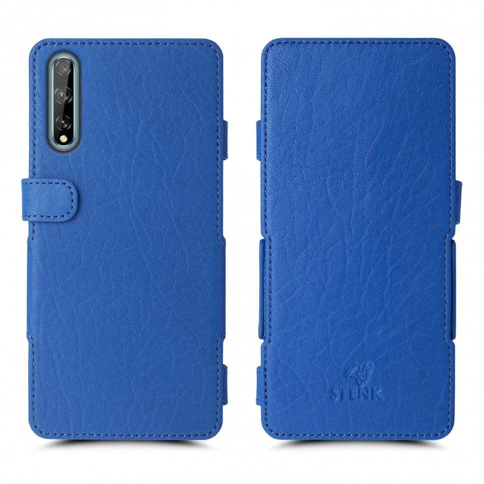 Чехол книжка Stenk Prime для HuaWei P Smart S Ярко синий (68190)