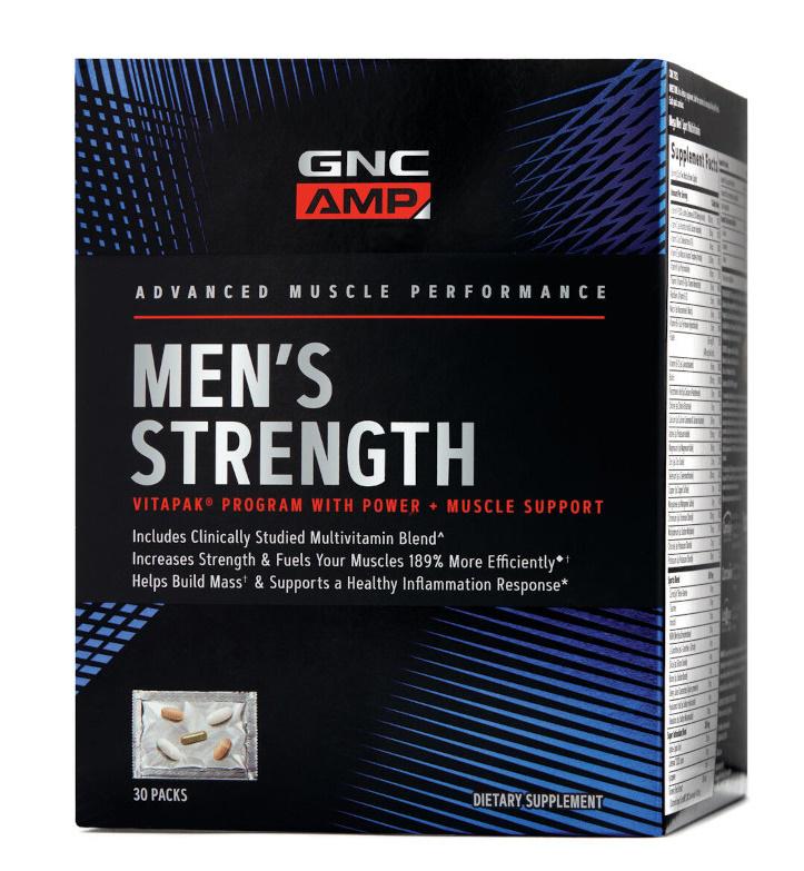 Витаминно-минеральный комплекс для спорта GNC AMP Men's Strength Vitapak 30 packs