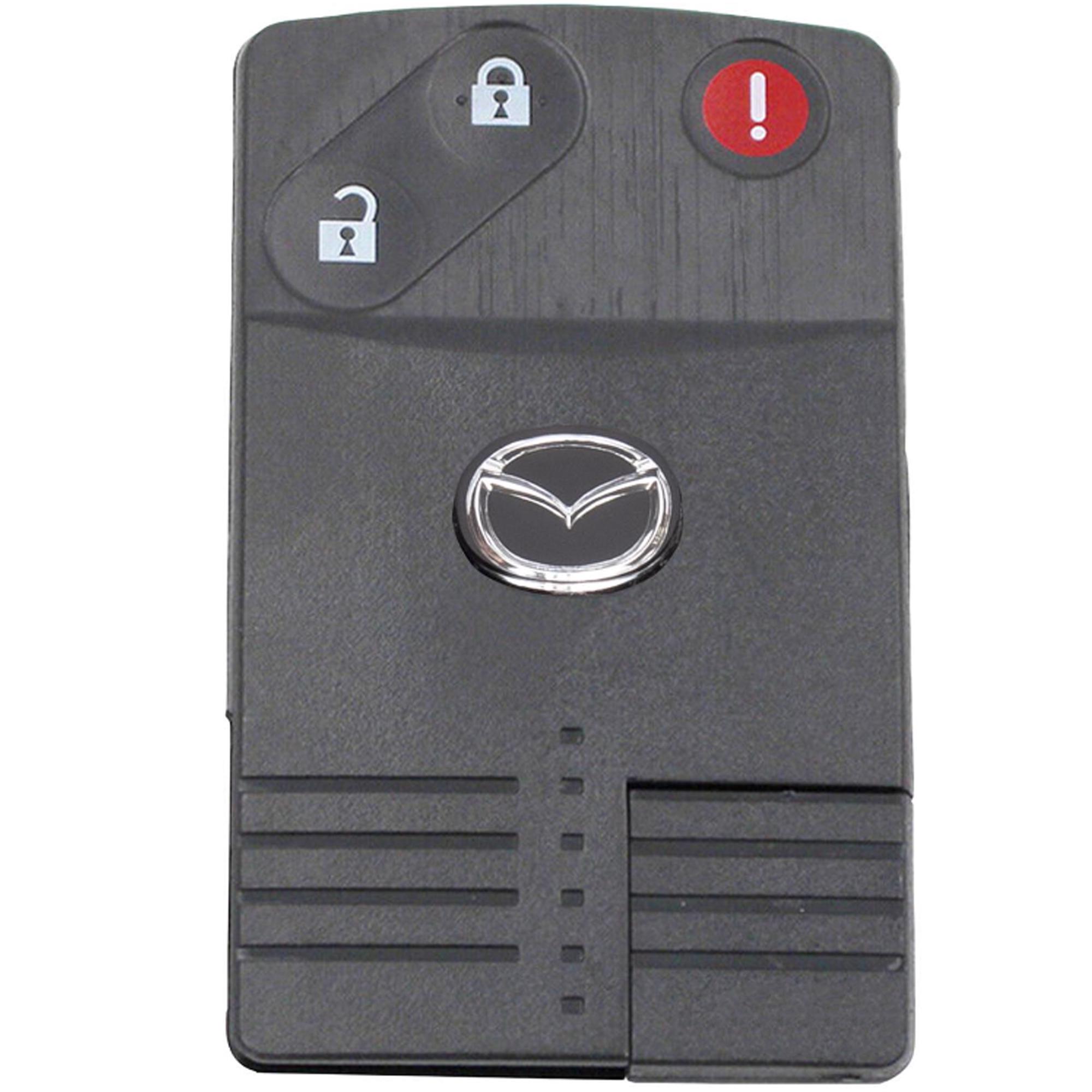 Ключ карта корпус ключа на 3 кнопки Mazda CX5/CX7/CX9/MX (18928298) Ключ карта корпус ключа на 3 кнопки Mazda CX5/CX7/CX9/MX (18928298)