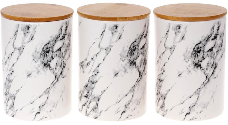 Набор банок Merceyl Marble 650 мл 3 шт. (10259829)