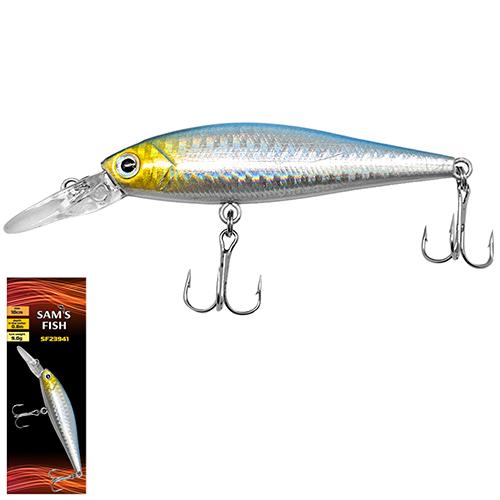 Воблер Stenson SF23941-4 10 см 0,8 м глубина 10 шт. (NA001054)