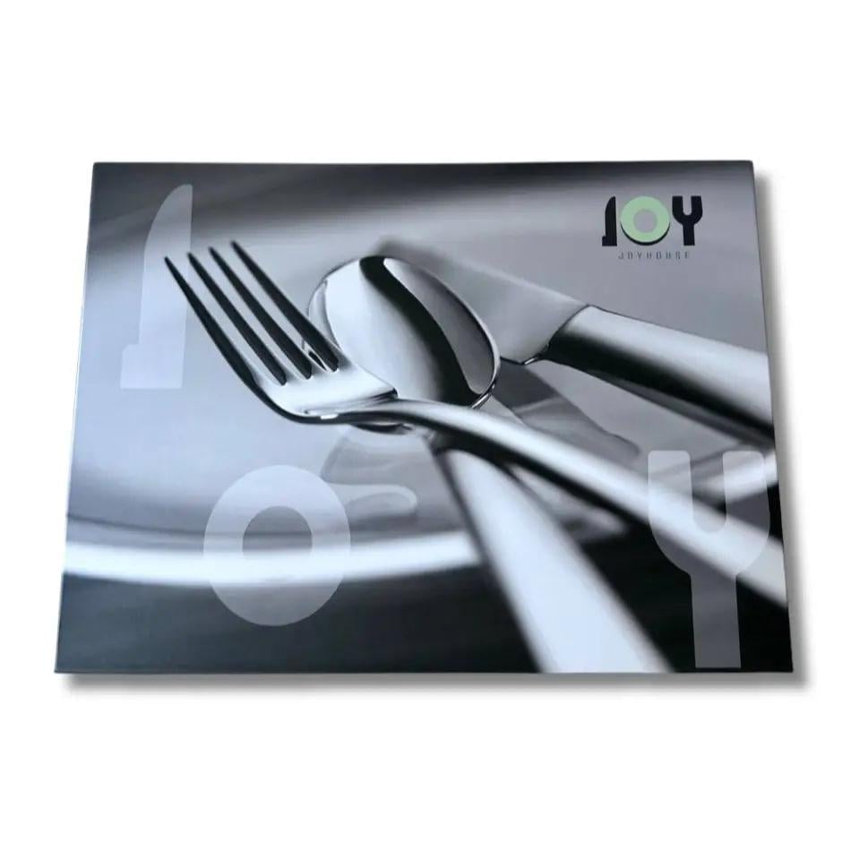 Набор столовых приборов JOY на 6 персон 24 пр. (29871142) - фото 4 Набор столовых приборов JOY на 6 персон 24 пр. (29871142) - фото 4