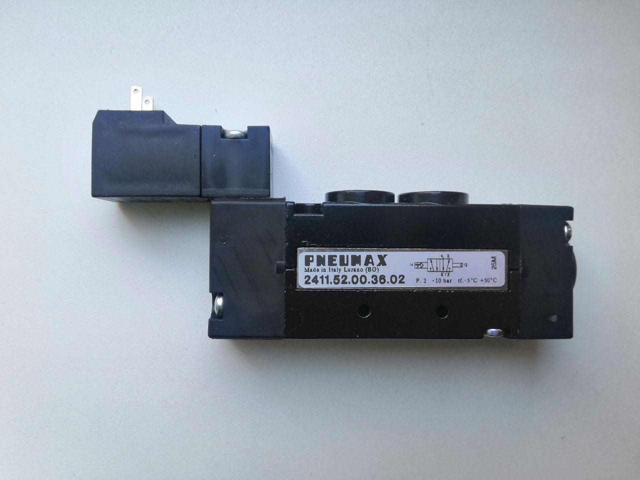 Соленоїдний клапан Pneumax 2411.52.00.36.02