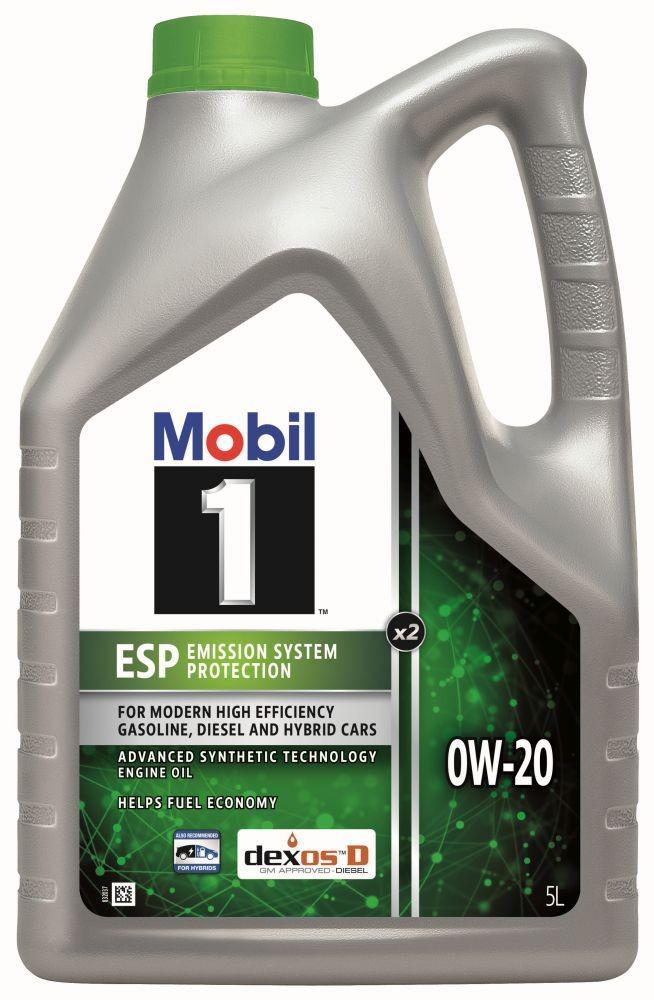 Моторне мастило Mobil 1 ESP X2 0W20 5 л