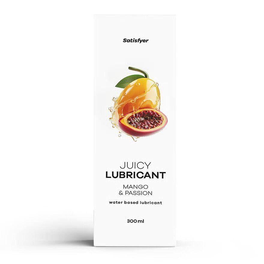 Лубрикант на водной основе Satisfyer Juicy Lubricant Mango & Passion water based 300 мл (2767409471)