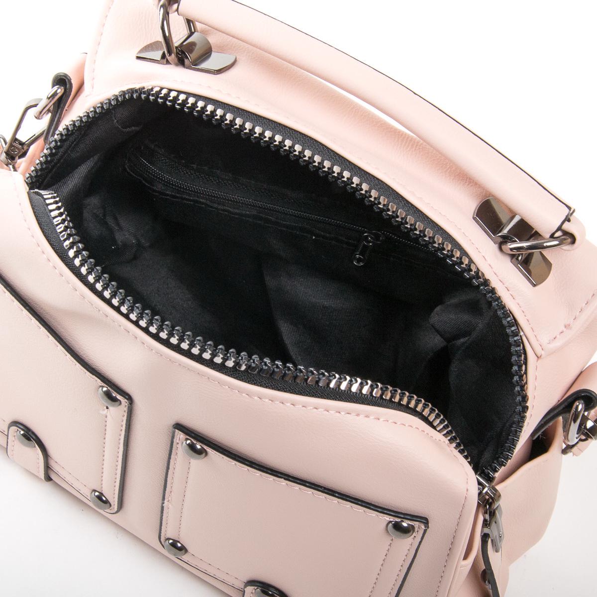 Женская модельная сумочка Fashion 2110 Пудровый - фото 4