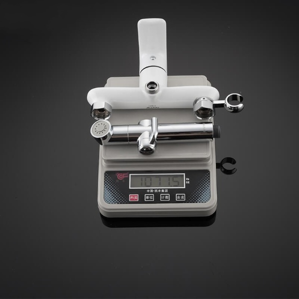 Змішувач для гігієнічного душу Gappo Noar G2048-8 Білий/Хром - фото 6