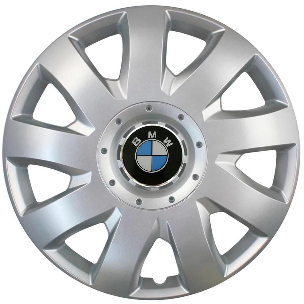 Колпаки SJS с логотипом BMW 426 R16 4 шт. Серебряный (31006214)