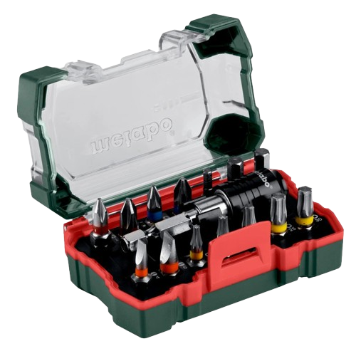 Коробка с насадками Metabo 14 шт. и магнитный держатель насадок (626703000)