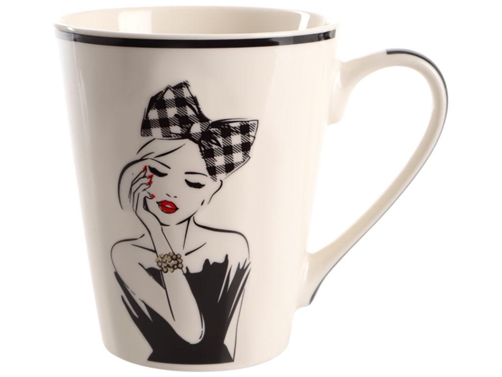 Чашка Limited Edition Madam B 300 мл Белый (MLM-B02-E0825B)