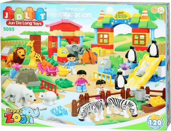 Конструктор для детей Зоопарк 5095 JDLT Разноцветный (147-132-BOC018030)